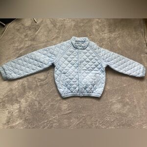 Amazon Essentials Light Blue Quilted Kids Jacket